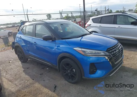 2024 Nissan Kicks Sr Xtronic Cvt z USA, uszkodzony, nr VIN 3N1CP5DV6RL507256